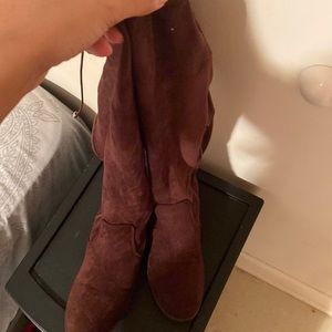 Knee length boots! Worn slightly